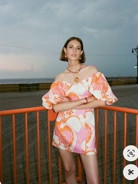 NWOT Rhode linen Dali dress sz 4